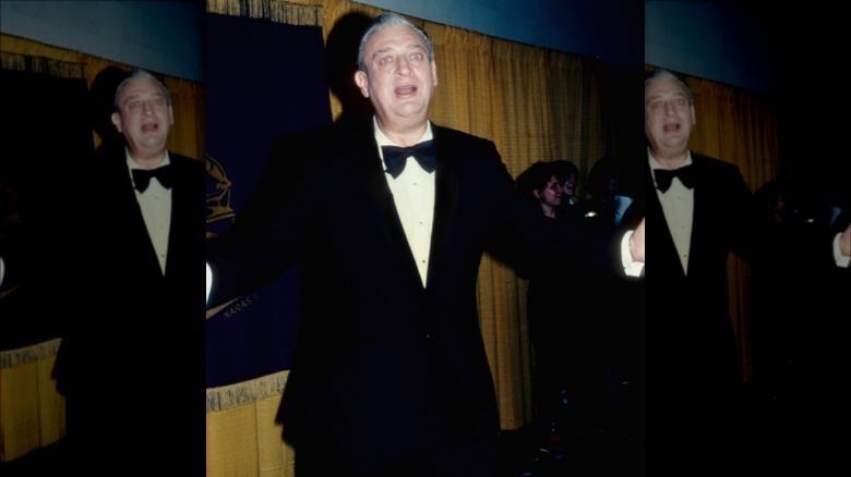 Rodney Dangerfield in a tuxedo