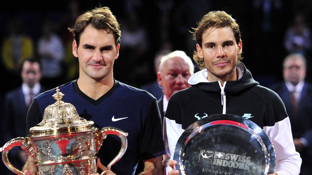 Roger Federer and Rafael Nadal