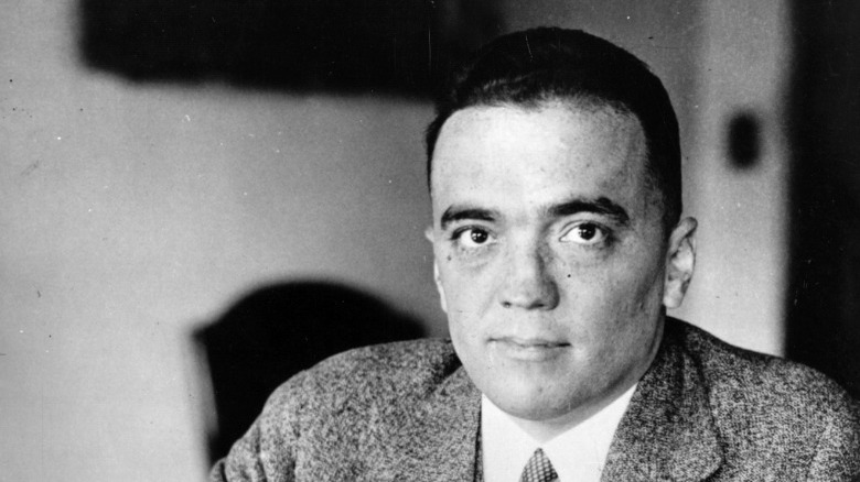 FBI director J. Edgar Hoover