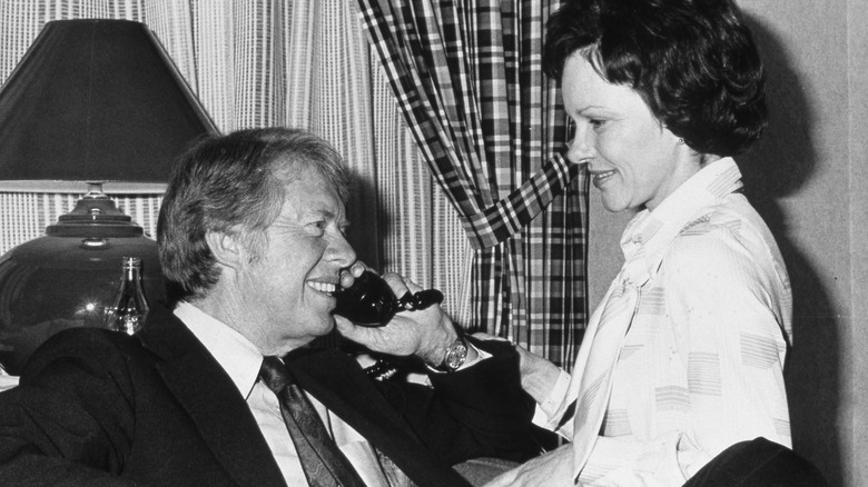 Rosalynn Carter and Jimmy Carter