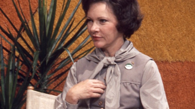 Rosalynn Carter in an interview