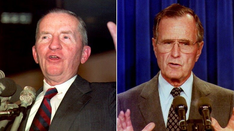 Ross Perot and George H.W. Bush