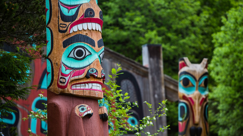 Tlingit totem poles, Ketichan