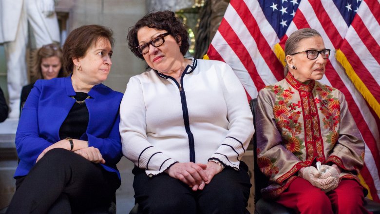 Elena Kagan, Sonia Sotomayor, and Ruth Bader Ginsburg