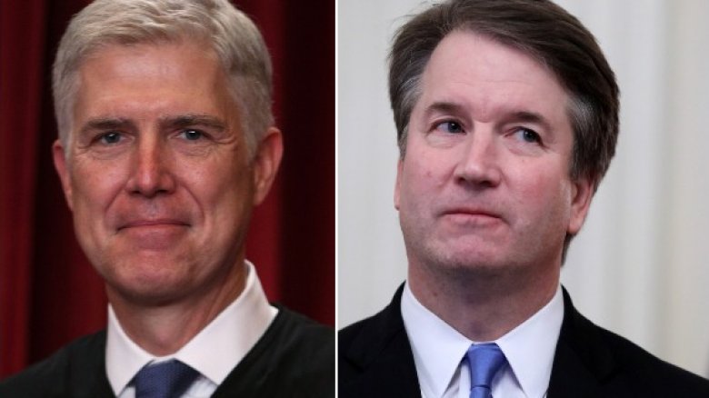 Neil Gorsuch and Brett Kavanaugh