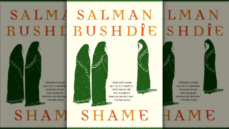 Artwork from Rushdie's book, Shame.