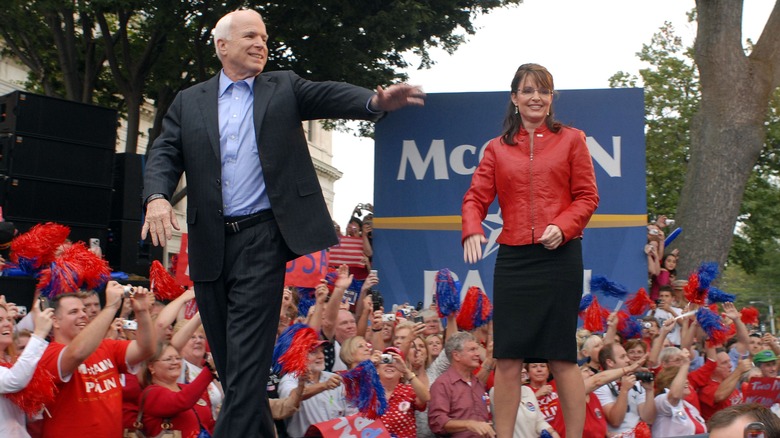 Sarah Palin and John McCain