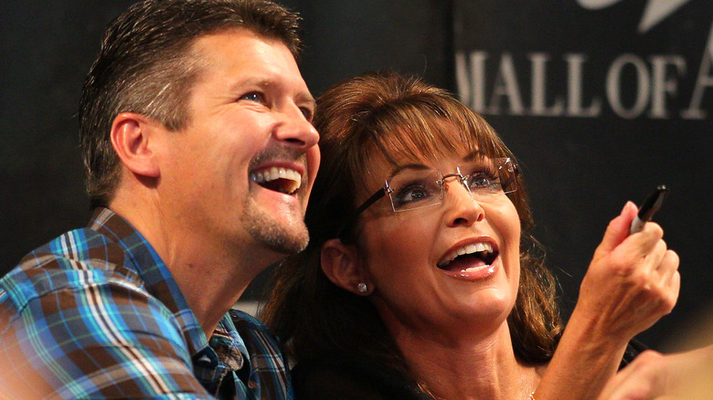 Sarah and Todd Palin