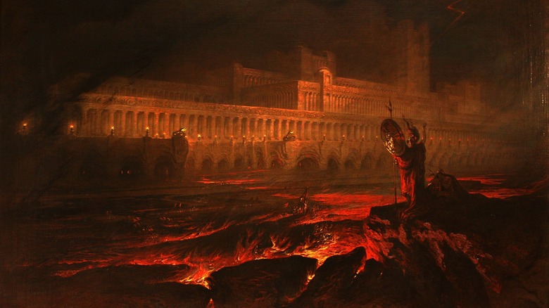 John Martin Le Pandemonium Louvre