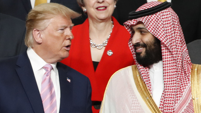 Mohammed bin Salman, Donald Trump