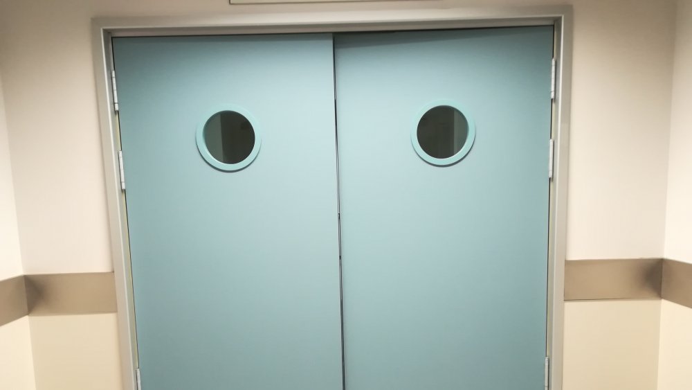 Hospital door