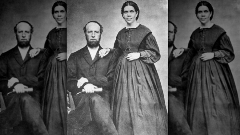 James S. White and Ellen G. White photograph