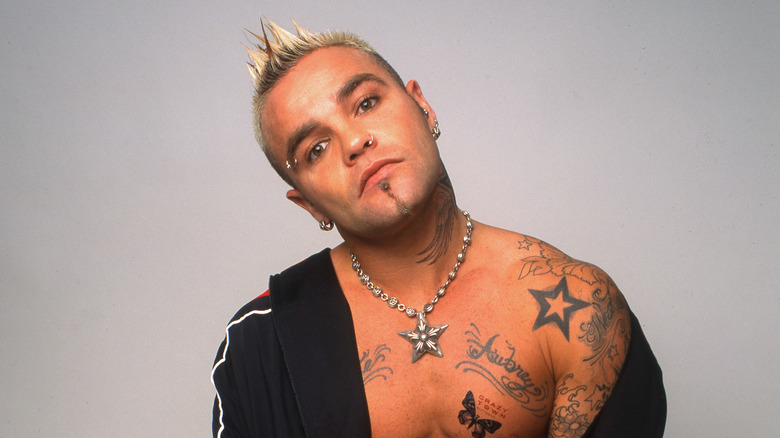 Shifty Shellshock posing in 2001