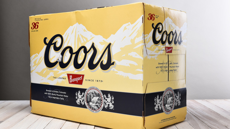 Case of Coors beer