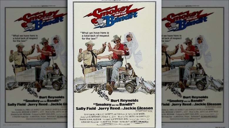 Theatrical poster for "Smokey and the Bandit"