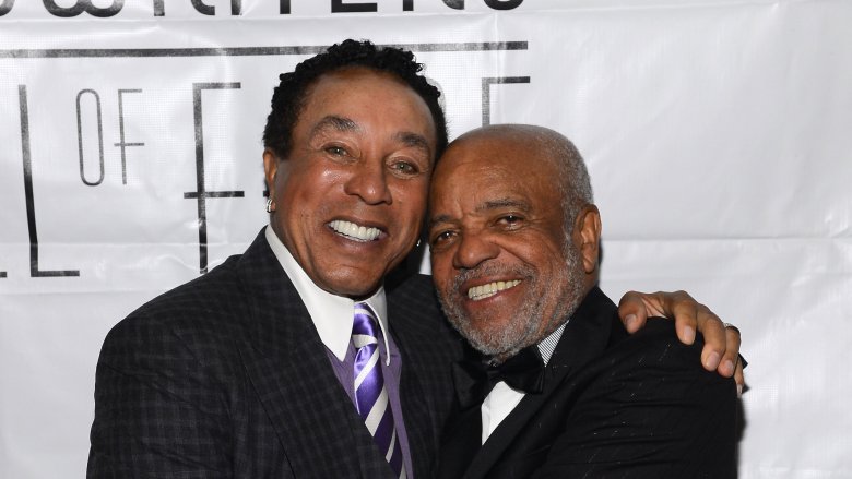 Smokey Robinson and Berry Gordy