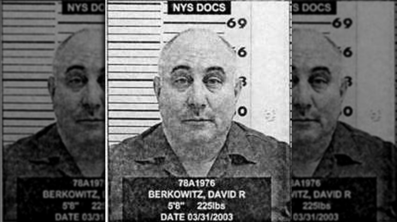 David Berkowitz mugshot from 2003