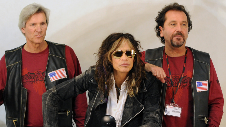 Steven Tyler, Stephen Talarico, and Mark Dirico