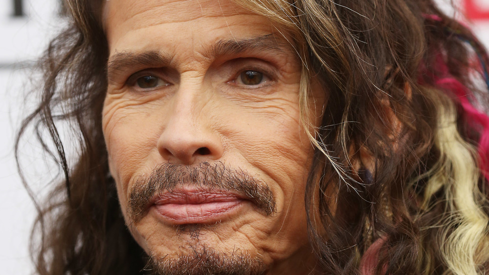 Steven Tyler smiling