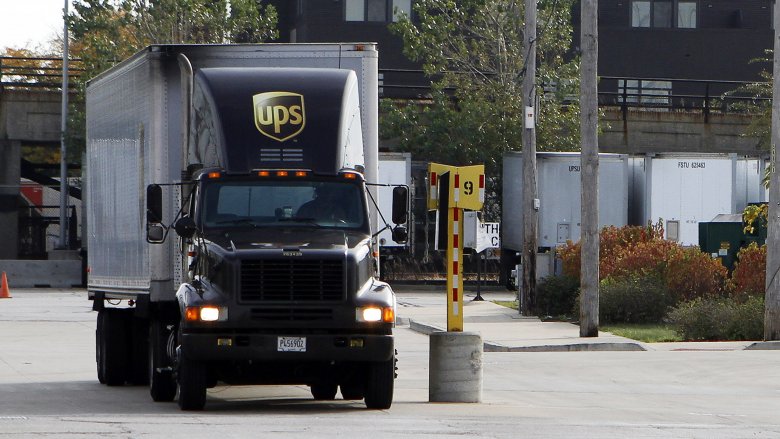 UPS truck