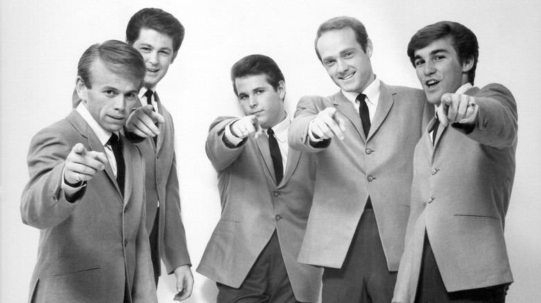 The Beach Boys pointing