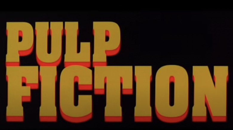 Opening credits for Pulp Fiction