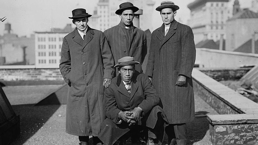 Lew G. Henderson; Vincent Genoves; E.K. Miller; and Duke P. Kahanamoku