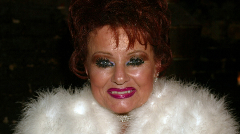 Tammy Faye backstage during "Tammy Faye Tastes New York" sponsered by OUT For People at Webster Hall in New York City. 5/21/02 Photo by Scott Gries/Getty Images