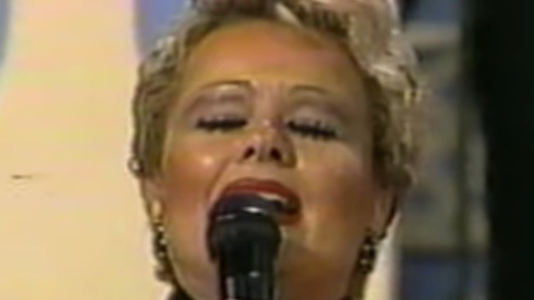 Tammy Faye Bakker singing on PTL