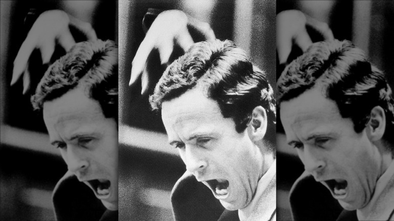 Ted Bundy responds angrily to death sentence