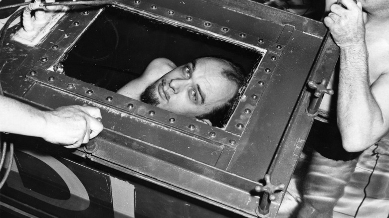 Young Randi sealed in a safe