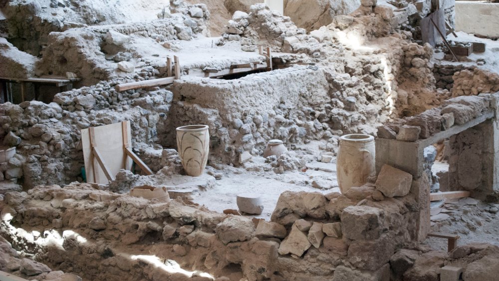 Excavations of Akrotiri