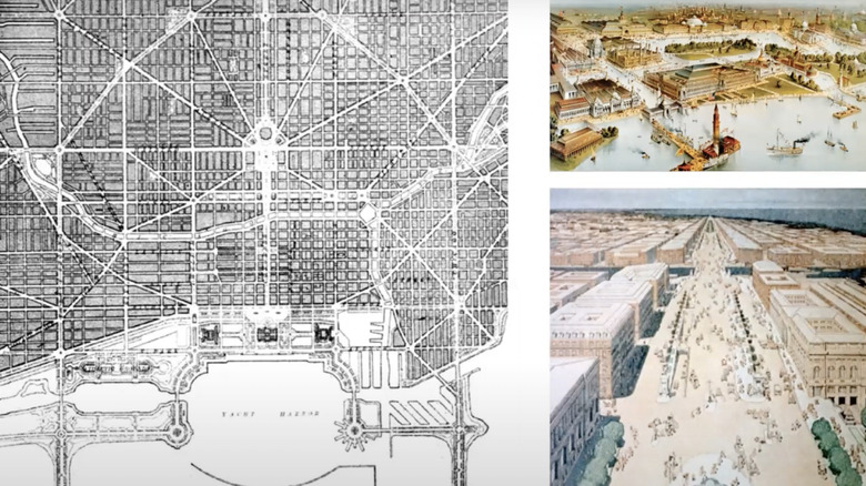 Burnham's City Beautiful designs for Chicago