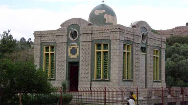 church of our lady mary of zion in axum ethiopia