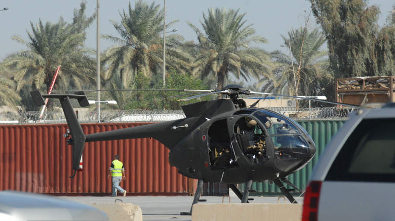 helicopter similar to one used in the Blackwater Massacre