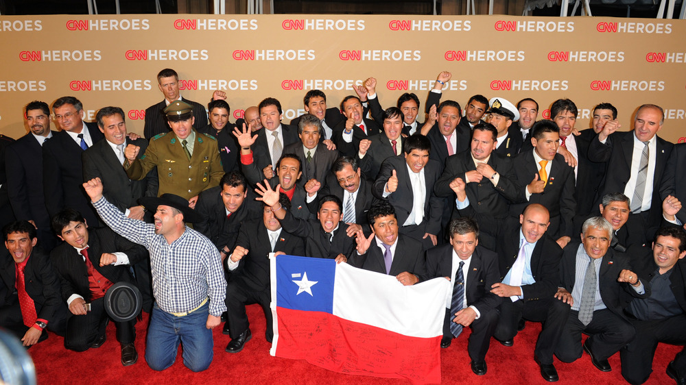 Rescued Chilean miners, CNN event