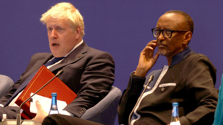 Paul Kagame BorisJjohnson