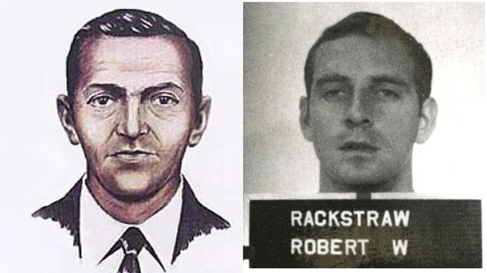 Cooper sketch, Robert Rackstraw mugshot