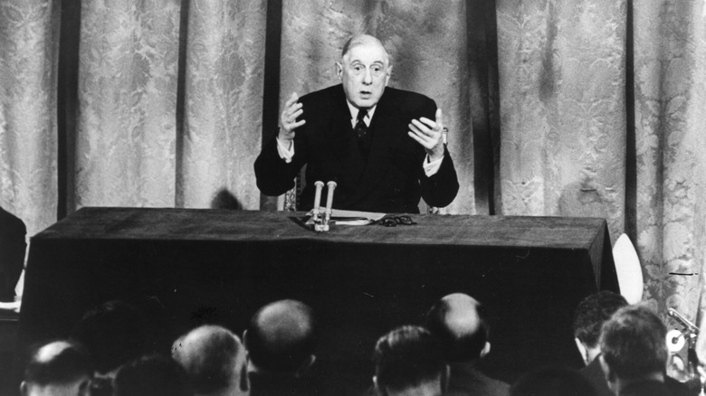 Charles de Gaulle in 1963