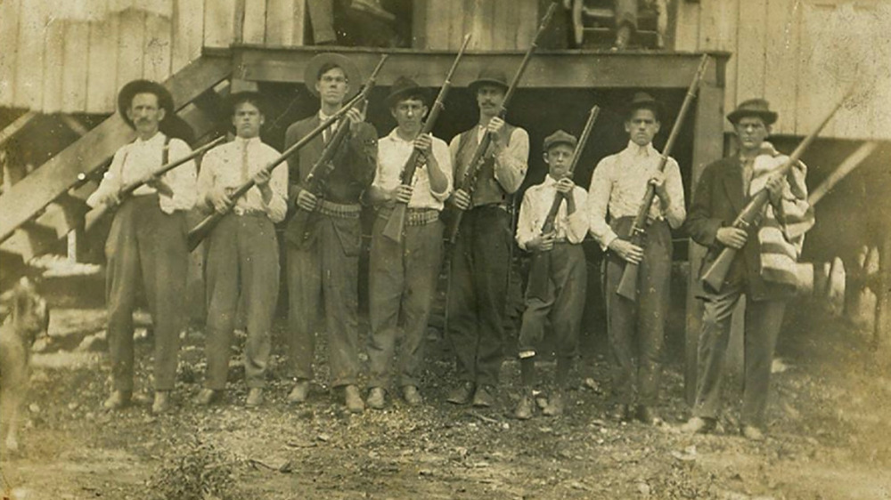 Angry West Virginia Men with guns