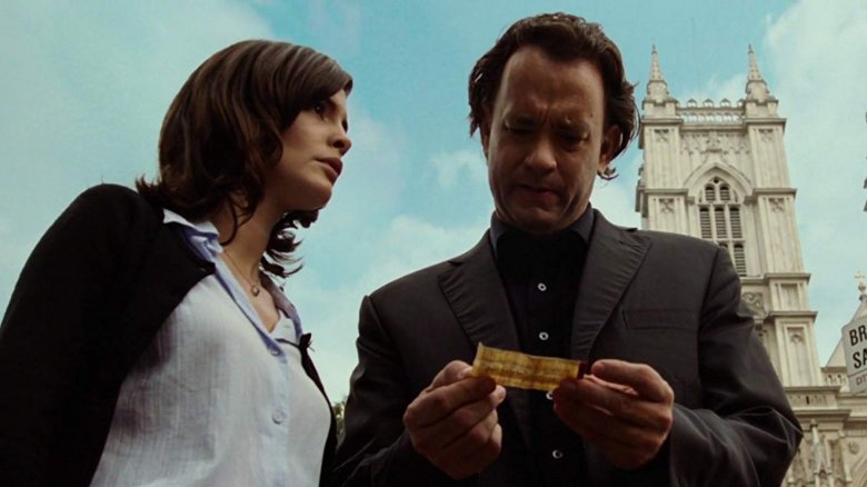 tom hanks and audrey tautou in the da vinci code