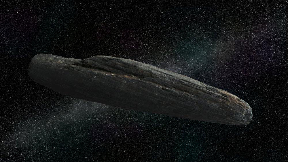 oumuamua red cosmic space