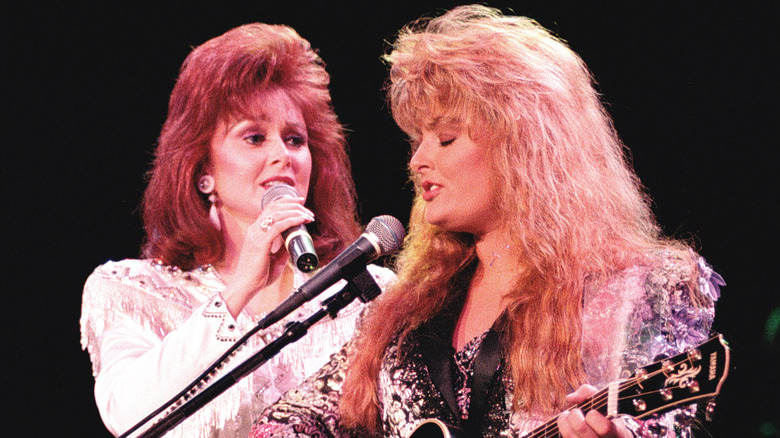 The Judds singing