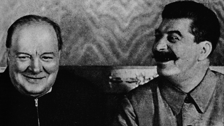 Churchill + Stalin