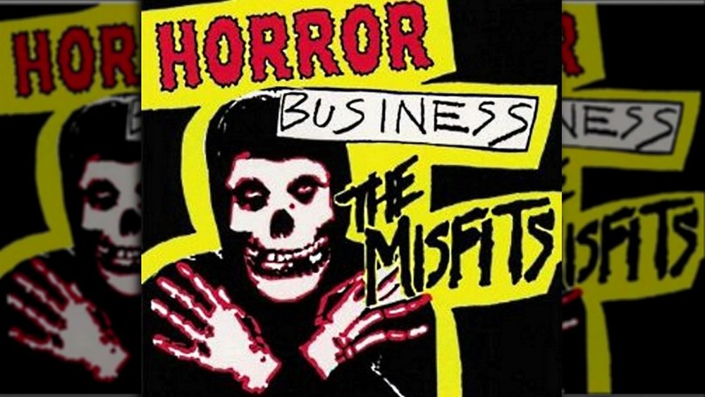 The Misfits' "Horror Business" single featuring the Crimson Ghost