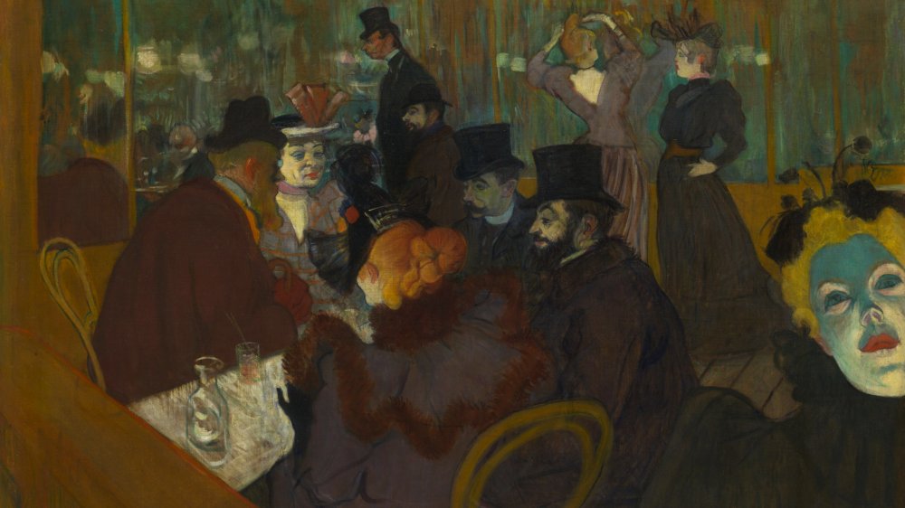 At the Moulin Rouge, 1892, by Toulouse-Lautrec