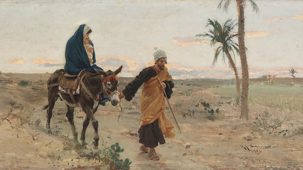 the flight into egypt