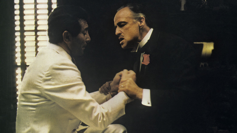 Johnny Fontane and Vito Corleone