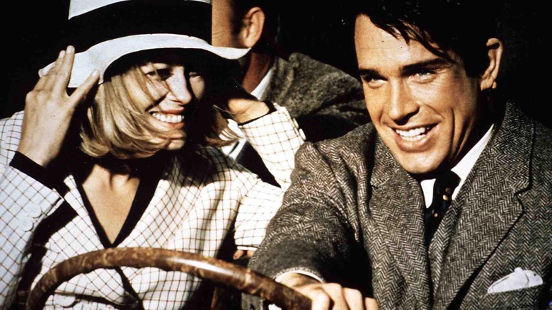 Faye Dunaway and Warren Beatty