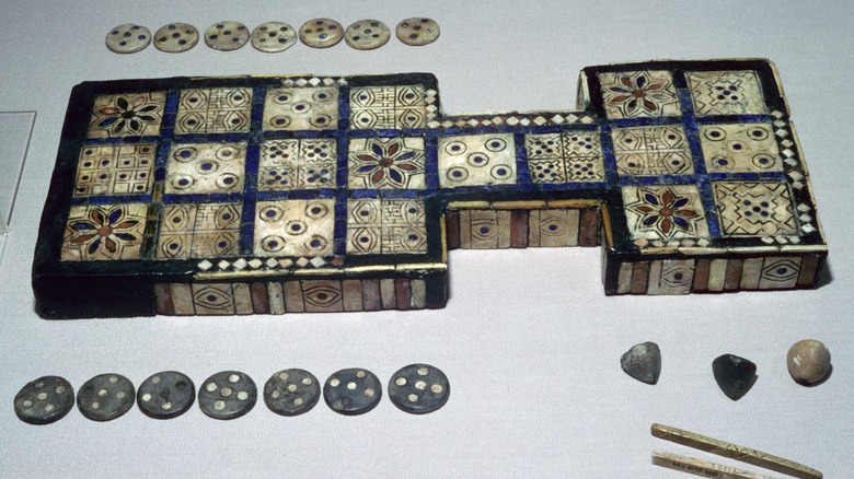 ancient Mesopotamian board game